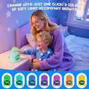 TCJJ Kids Sleep Training Alarm Clock with Night Light - OK to Wake Clock & Sound Machine, Rechargeable Silicone Animal Lamp for Boys Girls Bedroom (Dinosaurs) by TinyTreasures Baby Boutique