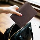 Ringsun Leather Passport Cover for Men Women, RFID Passport Wallet Case Travel Passport Holder for Family by TinyTreasures Baby Boutique