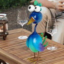 Kircust Peacock Decor Metal Yard Art Outdoor Statues Lawn Decorations Outside Garden Peacocks Decoration for Home by CozyNest Decor