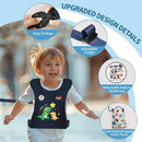 JXM Safety Harness for Active Childs with Quick Grab Handle, Teens Youth Secure Walking Harness with Autism Awareness and Pouch, Adjustable Tether Leash for Autism ADHD Special Needs Child Kids by TinyTreasures Baby Boutique