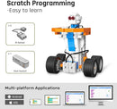 STEM Coding Robot Kits for Kids Ages 6+, 26-in-1 Educational Programmable Scratch Coding Robotics Kit, APP RC Robot Jeep Car Birthday Children's Day Gift for Boy Girls(400+ Pcs) by TinyTreasures Baby Boutique