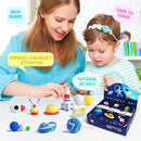 Air Dry Clay Kits - Modeling Clay for Kids, Ultra Light & Soft, Safe & Non-Toxic, DIY Airdryclay Kit with Sculpting Tools and Tutorials, Creatible Art Crafts Toys Gifts for Boys Girls by TinyTreasures Baby Boutique