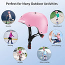Kids Bike Helmet,Toddler Skateboard Helmets for Ages 2-3-5-8-14 Years Boys Girls，Adjustable Multi-Sport Bicycle Skateboarding Football Roller Skating Scooter Rollerblade Balance Bike Helmet by TinyTreasures Baby Boutique