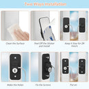AOSITE Mini Fridge Locks for Kids No Drill Refrigerator Locks for Adults Cupboard Lock Child Safety Locks for Cabinets Drawer Locks Freezer Lock Baby Proofing (Black, 2) by TinyTreasures Baby Boutique