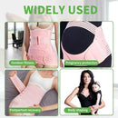 2 in 1 Postpartum Belly Band Wrap Pink, C-Section Support Belt Large, Post Partum Support Recovery Waist/Pelvis Belt, Hysterectomy Belly Band Binder Girdle Stomach by TinyTreasures Baby Boutique