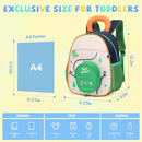 SUN EIGHT Kids Backpack with Plush Toy – Cute & Durable School Bag for Toddlers and Kindergarten by TinyTreasures Baby Boutique