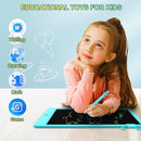 8.5 Inch LCD Writing Tablet for Kids, Colorful Toddler Doodle Board - Erasable Drawing Pad, Educational Learning Toy for Ages 3-8 - Valentine's Day Christmas Birthday Gifts (8.5 Inch, Blue) by TinyTreasures Baby Boutique
