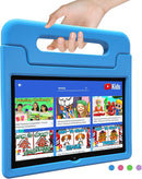 Kids Tablet, 10.1 Inch Tablet for Kids Android 14, 64GB Octa-Core, WiFi, Big Battery, Kids Space, Parental Control 1280 * 800 HD Display Children Tablets Blue by TinyTreasures Baby Boutique