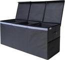 Extra Large Toy Storage Organizer with Lid - Sturdy, Collapsible Toy Chest Storage Box Design - Toys Bin with Dividers for Kids, Nursery, Bedroom, Playroom 37"x16"x14" by CozyNest Decor