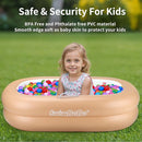 Swimbobo Inflatable Baby Bathtub – Soft, Portable Baby Bath for Infants and Toddlers, Easy to Inflate, Waterproof, Ideal for Home and Travel (Basic) by TinyTreasures Baby Boutique