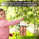 2 Pack Solar Lanterns Garden Decor Birthday Gifts for Women Mon Grandma Metal Hanging Solar Lights Waterproof Outdoor Decoration for Outside LED Lanterns for Yard Patio Lawn(Dragonfly) by GreenHaven Gardens