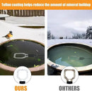 Kardeep 500W Bird Bath Heater, Cast Aluminum Submergible Stock Tank Heater De-icer Thermostatic Control Chicken Water Heater, Bird Bath Deicer for Winter Livestock by GreenHaven Gardens