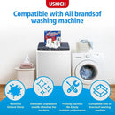 USKICH Washing Machine Cleaner Descaler 40 Pack-Deep Cleaning Tablets For HE Front Loader & Top Load Washer,Washer Machine Cleaning Tablets Clean Inside Drum and Laundry Tub Seal,Septic Safe by CozyNest Decor