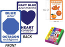 Creanoso US Schools and Learning Flash Cards Series (2-Deck) by TinyTreasures Baby Boutique