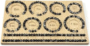 Petoysoso Bead Boards for Jewelry Making, Bamboo Beading Board for Jewelry Bracelet Making, Bracelet Bead Board, Bracelet Bead Board for Bracelet, Jewelry Making Supplies,Bracelet 5"to 8" by TinyTreasures Baby Boutique