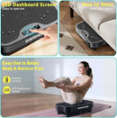 Vibration Plate Exercise Machine for Lymphatic Drainage, 2025 Advanced Triple Motors Vibrating Equipment for Weight Loss, Whole Body Workout with Magnetic Acupoints, Gym Home Shake Board for Fitness by CozyNest Decor