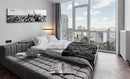 Black and White Wall Art Dallas Skyline Cityscape Skyscrapers Canvas Print Painting Landscape Texas City Buildings Pictures Modern Artwork for Man Room Office Living Room Decoration 13.8"x47.3" by CozyNest Decor