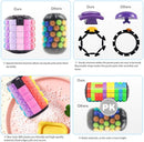 R.Y.TOYS Rotate and Slide Puzzle-Design Patent,Fidget Toys(Restore/Create)-12 Colors,5 Layers-Open Cover for Quick Play,Brain Teaser,Sensory Toys,Stocking Stuffers,Easter Basket Stuffers Essentials by TinyTreasures Baby Boutique