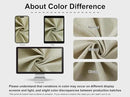 Vision Home Sand Pinch Pleated Full Blackout Curtains Linen Blended Room Darkening Window Curtains 108 inch for Living Room Bedroom Thermal Insulated Pinch Pleat Drapes with Hooks 60" Wx108 Lx1 by CozyNest Decor