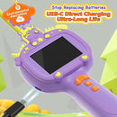 Borescope Snake Camera Endoscope with Light & Flexible Tube for Kids - Educational STEM Science Toy for Boys & Girls Ages 3-10, Birthday for Nature Exploration - Purple by TinyTreasures Baby Boutique