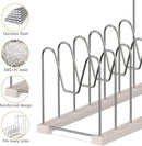 Reusable Bag Drying Rack,Silicone Bag Drying Rack,Plastic Bags Dryer Rack,Dryer Rack for Silicone Storage Bags,Draining Stand Holder for Cups,Bottles,Pan Lid&Cutting Board Organizer by TinyTreasures Baby Boutique
