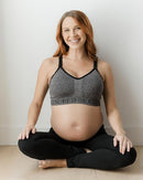 Kindred Bravely Sublime Nursing Sports Bras for Breastfeeding, Soft & Stretchy Maternity Bra by TinyTreasures Baby Boutique