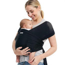 Momcozy Baby Carrier AirMesh - The Perfect Summer Water Sling for Newborns to Toddler 8-35 lbs - Cooling, Breathable and Lightweight Baby Wrap, Nice for Summer, Pool, Beach, Swimming, Black by TinyTreasures Baby Boutique