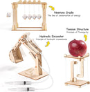 STEM Science Kits for Kids Ages 8-12 8-10, Wood Building Crafts Kits for Boys 6-8, STEM Toys for Boys Age 8-12 6 7 10 11 13 Years Old Gifts, Engineering Experiment Projects, 3D Wooden Puzzles 8-13 by TinyTreasures Baby Boutique