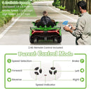 Costzon Ride on Car, Lamborghini Licensed 12V Battery Powered 4WD Sports Car with Remote Control, 3 Speeds, Hydraulic Doors, LED Lights, Towing Wheel, Horn, Music, Electric Vehicle for Kids Aged 3-8 by TinyTreasures Baby Boutique