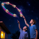 Flying Orb Ball (Red, 2025 Upgraded) with Dazzling Lights, Magic Hover Spinner, Cool Boomerang Drone, Floating Cosmic Globe, Kids Outdoor Toys, for 6 7 8 9 10 Year Old Boys Girls by TinyTreasures Baby Boutique