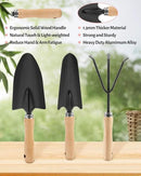 Pink Gardening Tools, Garden Tool Set for Women, 5 Piece Womens Gardening Kit with Garden Hand Tools Pink Floral Garden Bag,Gardening Gifts for Wife (5-Piece Pink) by GreenHaven Gardens