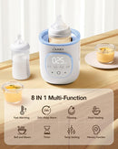 LAREX Bottle Warmer, Fast Baby Bottle Warmer for Breastmilk and Formula, with Timer and Accurate Temp Control, 8-in-1 Baby Milk Warmer BPA Free with Digital Display, Bottle Warmers for All Bottles by TinyTreasures Baby Boutique