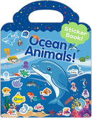 Benresive Reusable Sticker Book for Toddlers 2-4 Years, Fun Travel Stickers for Kids, Waterproof Sticker Books for Toddlers 1-3, Crafts Activities for Todddlers 1-3 2-4 3-5 - Ocean Animals by TinyTreasures Baby Boutique