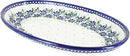 Blue Rose Polish Pottery Sierra Oval Platter by CozyNest Decor