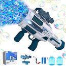 Automatic Gatling Bubble Gun,That Produces Thousands of Bubbles per Minute, Suitable for Children and Adults and Perfect for Indoor and Outdoor Birthday Parties for Girl Boy by TinyTreasures Baby Boutique
