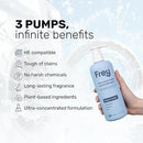 FREY Concentrated Liquid Laundry Detergent | Formulated for Sensitive Skin & HE Washers | Removes Stains Effectively | 50 Loads per Bottle (1-pack Bergamot Beach) by CozyNest Decor