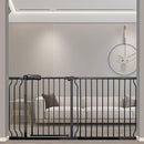 Extra Wide 62-67 Inch Baby Gates for Stairs, Doorways - No Drilling, Pressure Mounted Pet Gates for Kids & Dogs by TinyTreasures Baby Boutique