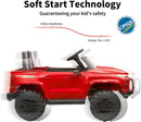 24V 10Ah Ride on Toy for Big Kids, 4WD 2 Seater Electric SUV Kids Car to Drive w/Remote Control, 4x200W Motors - Red by TinyTreasures Baby Boutique