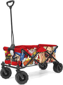 Creative Outdoor Original Folding Wagon All-Terrain Wheels by GreenHaven Gardens