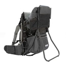 ClevrPlus Cross Country Baby Backpack Carrier, Grey, Toddler Hiking Backpack with Comfortable Seat, Adjustable Straps & Belt, Foldable Frame Lightweight Large Capacity Child Carrier for Outdoor by TinyTreasures Baby Boutique