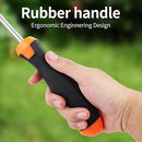 2025 Hand Weeder Tool, Rubber Handle Manual Weeder Puller Tool, Uprooting Weeding Tools, Crack Weeder Crevice, 4 Teeth Weeding Tool, Weeding Artifact Tool for Gardening (2 Pcs) by GreenHaven Gardens