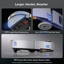 roborock Saros 10 Robot Vacuum and Mop, 22,000Pa Suction, AI Obstacle Avoidance, 3.14-inch Ultra Thin, Intelligent Dirt Detection, Zero Tangling Main Brush, Hot Water Mop & Dock Self Cleaning by CozyNest Decor