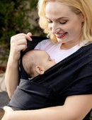 Momcozy Baby Carrier AirMesh - The Perfect Summer Water Sling for Newborns to Toddler 8-35 lbs - Cooling, Breathable and Lightweight Baby Wrap, Nice for Summer, Pool, Beach, Swimming, Black by TinyTreasures Baby Boutique