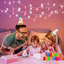 300 LED Christmas Lights Outdoor - 99ft Extra Long Christmas String Lights 8 Modes Plug in Waterproof Fairy Lights with Timer Memory for Indoor Outside Bedroom Home Party Decoration, Red&White by GreenHaven Gardens