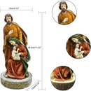 Jesus Statue Outdoor Decor Solar Lights, Religious Garden Statue, Blessed Father Outdoor Figure for Home/Garden Decor, Gift for Men/Father(11.22” H) by GreenHaven Gardens