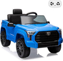Electric Car for Kids, Licensed Toyota Tundra 12V Electric Truck, Off-Road Kids Pickup Car w/Remote, Spring Suspension & 3 Speeds, LED Headlights, Ride-On Toys for Boys/Girls by TinyTreasures Baby Boutique