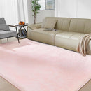 Ultra Soft Rug for Living Room, 4X6 Fluffy Shag Area Rug for Bedroom, Modern Shaggy Carpets Fuzzy Rug for Teens Dorm Nursery Home Decor Aesthetic, Upgrade Anti-Skid Durable, Pink by TinyTreasures Baby Boutique