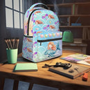 Girls Mermaid & Whale Print School Backpack, Cute Ocean-Themed Book Bag for Kids Girls Boys, Waterproof Lightweight Ergonomics Backpack for Age 3-12, Ideal for School & Outdoor Activities by TinyTreasures Baby Boutique