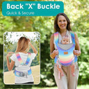 Baby Carrier Newborn to Toddler, Ergonomic Adjustable Toddler Carriers for 7-66 Lbs, Cozy Lightweight Infant Carrier with Neck Support, Baby Holder Carrier with Lumbar Support for Mom Dad by TinyTreasures Baby Boutique