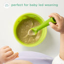 Olababy 100% Silicone Soft-Tip Training Spoon for Baby Led Weaning 2pack by TinyTreasures Baby Boutique